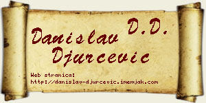 Danislav Đurčević vizit kartica